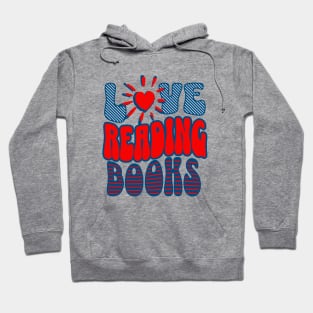 I LOVE reading Books Hoodie